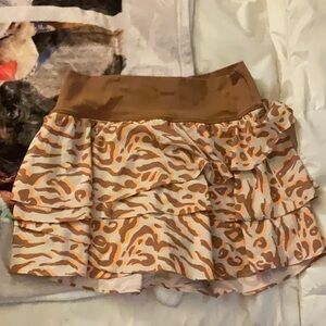 Aerie Leopard Skort